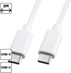 Cellect Cablu de date Type-C Type-C, alb (MDCU-TYPEC-TYPEC-W)