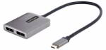 StarTech - USB-C - kettős DisplayPort 1.4 adapter - MST14CD122DP (MST14CD122DP)