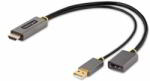 StarTech - 30 cm-es HDMI - DisplayPort adapterkábel - 128-HDMI-DISPLAYPORT (128-HDMI-DISPLAYPORT)
