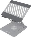 C-TECH Suport laptop C-TECH Quallis NTS-200, reglabil până la 16", metalic (NTS-200) Suport laptop