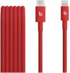 Apple Cablu USB-C/Lightning țesut Beats (1, 5 m) - Roșu rapid (MFEH4EE/A)