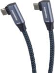 PremiumCord Cablu PremiumCord USB-C cu 2 benzi îndoite, 2 m (ku31cj2)