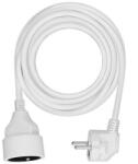 Solight Prelungitor Solight 5m, 1 priză, 16A/3680W, PVC, alb (PS04X)