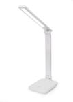 Fellowes Lampă de masă LED Platinet PDL194W Remus 5W reglabilă, control tactil, port USB, albă (PLADLL194BL)