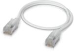 Ubiquiti Cablu patch UniFi Premium 1m, Ubiquiti UACC-Cable-Patch-EL-C6A-1M-W (UACC-Cable-Patch-EL-C6A-1M-W)