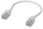 Ubiquiti Cablu patch UBNT UniFi Premium, Etherlighting, Cat6a, 0.15m (UACC-Cable-Patch-EL-C6A-0.15M-W)