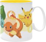 ABYstyle Чаша ABYstyle Games: Pokemon - Pikachu and Starters, 460 ml (ABYMUGA578)