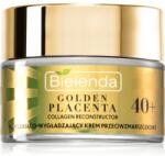 Bielenda Golden Placenta Collagen Reconstructor hidratáló és bőrkisimító arckrém 40+ 50 ml