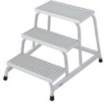 KRAUSE Stabilo szerelődobogó rácsos lépcsőfokkal 1x3 (805331)
