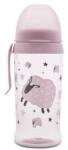 Lorelli Biberon Anticurgere Lorelli cu Clips si Tetina Lata Protejeaza Gingiile 6 Luni+ 360Ml My Friend Mellow Rose (1020069 0005)