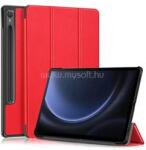 Gigapack Tok álló, bőr hatású (aktív FLIP, oldalra nyíló, TRIFOLD, asztali tartó, ceruza tartó) PIROS (GP-149335) (GP-149335)