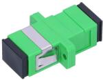 Extralink ADAPTER SC/APC SM SIMPLEX GREEN - Adapter adaptoare pentru fibre optice SC/APC 1 buc. Verde (EX.2114)