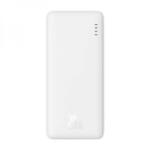Baseus Baterie Externa Baseus Airpow 10000mAh 20W QC + PD 1 x USB-A - 1 x USB-C Alb (bat/bas/ai/10/20/qc/1x/1x/al) Suport laptop