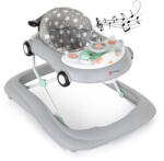 Petite&Mars Premergator Muzical cu Panou Interactiv si Lumini Petite&Mars Cabrio Gri (857902)