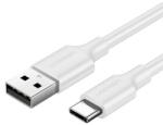 UGREEN Cablu de Date si Incarcare UGREEN US287 USB la USB Type-C 3A 2m Alb