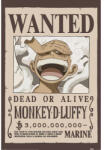 Pyramid ONE PIECE (WANTED LUFFY) maxi poszter (PP2501058)