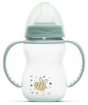 Lorelli Biberon cu Manere Lorelli My Friend Tetina Moale din Silicon 0 Luni+ 250ml Iceberg Green (1020032 0006)