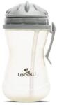 Lorelli Biberon Lorelli Sport cu Clips Lateral cu Pai Moale si Flexibil Capac de Protectie Rotativ 360Ml Grey Yellow (1023009 0006)