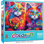 Masterpieces 1000 db-os puzzle - Colorize - Rainbow Whiskers (72403) (72403)
