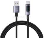 USAMS US-SJ673 SUFENG adatkábel USB - Type-C, 120cm, SÖTÉTSZÜRKE (SJ673USB01) (SJ673USB01)