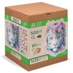 Wooden City 505 db-os fa puzzle - Misztikus tigris (NB0096-XL) (NB0096-XL)