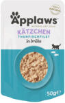Applaws 48x50g Applaws Natural Kitten tonhalfilé hallében gazdaságos csomag, nedves eledel macskáknak
