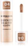 Dermacol Infinity Healthy Glow fond de ten lichid SPF 10 culoare 04 Bronze 20 g
