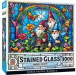 Masterpieces 1000 db-os puzzle - Stained Glass - Gnomish Delight (72504) (72504)