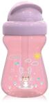 Lorelli Biberon Lorelli Sport cu Pai 325Ml Animalute 6 Luni+ Pink (1020073 0002)