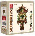 Wooden City 405 db-os fa puzzle - Kerti kakukkos óra (HE0507-XL) (HE0507-XL)