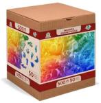 Wooden City 505 db-os fa puzzle - Trópusi halak (NB505-0031-L) (NB505-0031-L)