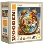 Wooden City 250 db-os fa puzzle - Vágtázó idő (HE0308-L) (HE0308-L)