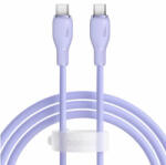Baseus Cablu Date si Incarcare Baseus USB-C - USB-C Pudding 100W 1.2m Mov