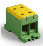 Weidmüller fővezeték sorkapocs 2x 95/2x95mm2 zöldsárga WPD 231 2X95/2X95 GN 2502720000 (2502720000)