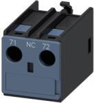 Siemens 3RH2911-1AA01 segédérintkező, homlokra, 1NC, S00-S3-hoz, csavaros (3RH29111AA01)