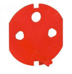 Legrand Mosaic kódlap reteszelt dugaljhoz piros - 50299 (050299)