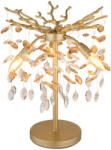 GLOBO Design asztali LED lámpa kristály díszekkel, 50 cm - Queena Globo 64138TG (64138TG)