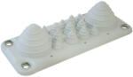 Tracon elosztószekrény kábelbevezető, gumi, 14db kábelhez 222x92mm EKBV-03 (EKBV-03)