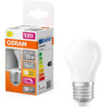OSRAM E27 LED kisgömb, 1, 8W, 250 lm, 2700 K, melegfehér, dimmelhető, opál üveg-25 W izzó helyett - Superstar Classic P (4099854443855)