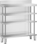 Royal Catering Bárpult - rozsdamentes acél - 100 x 30 x 115 cm - Royal Catering (RCSBW-1)