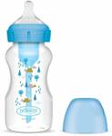 Dr. Brown's Шише Dr. Brown’s - Options+, Anti-Colic, Wide-Neck, 270 ml, Синьо (72239325483) - ozone