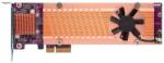 QNAP QM2-4P-384 csatlakozókártya/illesztő Belső PCIe (QM2-4P-384)