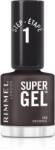 Rimmel Super Gel géles körömlakk UV/LED lámpa használata nélkül árnyalat 103 Brownie 12 ml