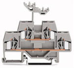 Wago emeletes sorkapocs átmenő/átmenő sorkapocs, szürke (281-619) (281-619)