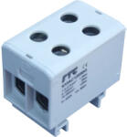 FTG Fővezeték sorkapocs 2x50/2x50mm2 (1, 5-50mm2) szürke AL/CU dupla FTG KVIAC12050G (KVIAC12050G)