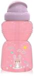 Lorelli Biberon Lorelli Mini Sport cu Pai 200ml Animalute Pink (1020074 0002)