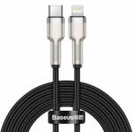 Baseus Cablu Date si Incarcare Baseus USB-C - Lightning Cafule Metal Series 20W 2m Negru