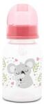 Lorelli Biberon cu Capac Lorelli 0 Luni+ 125ml Shell Pink (1020012 0006)