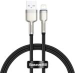 Baseus Cablu Date si Incarcare Baseus USB-A - Lightning Cafule Metal Series 18W 0.25m Negru