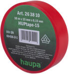 HAUPA Szigetelő szalag 15mm x 10m piros H-263810 (263810)